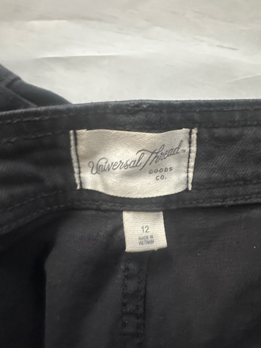 Universal Thread Sailor Black Wide Leg jeans 12 - Picture 3 of 11